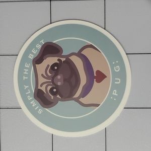 Pug Sticker